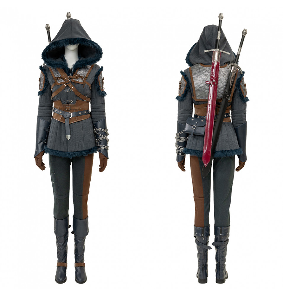 The Witcher 4 Ciri Cosplay Costume Full Set