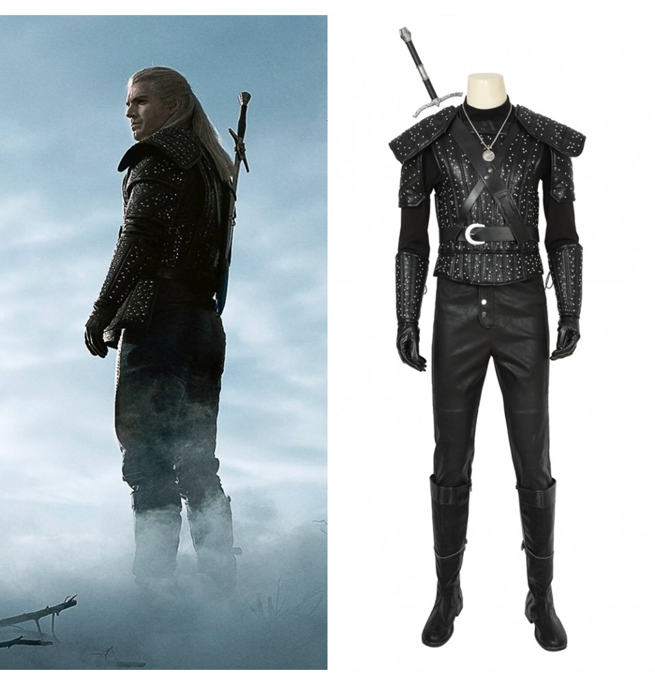 The Witcher Geralt of Rivia Geralt Cosplay Costume Deluxe