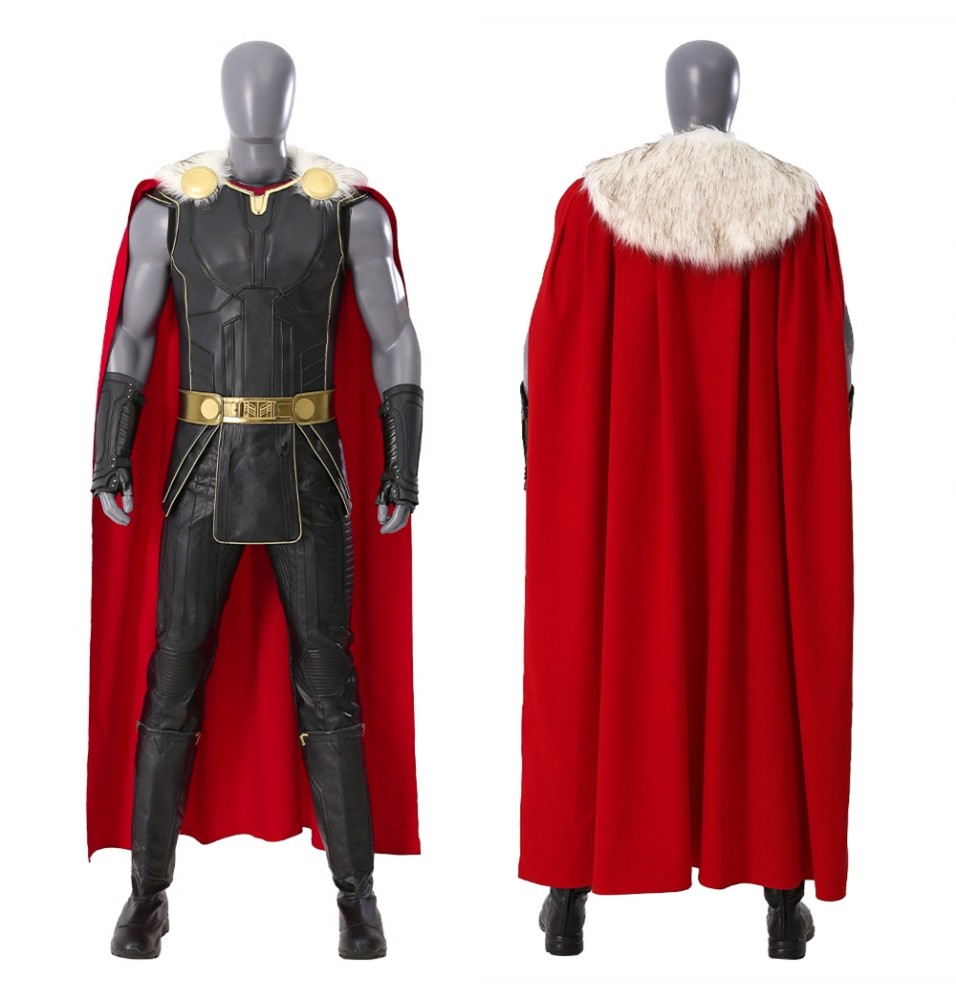 Thor Love and Thunder Thor Black Fighting Suit Cosplay Costume