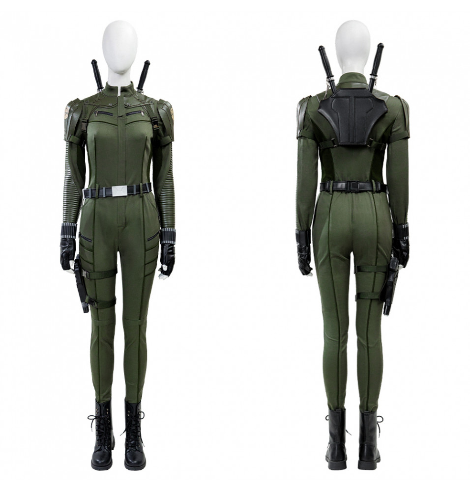 Thunderbolts Black Widow Yelena Belova Cosplay Costume