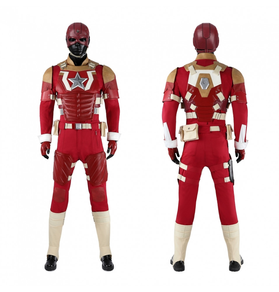 Thunderbolts Red Guardian Cosplay Costumes