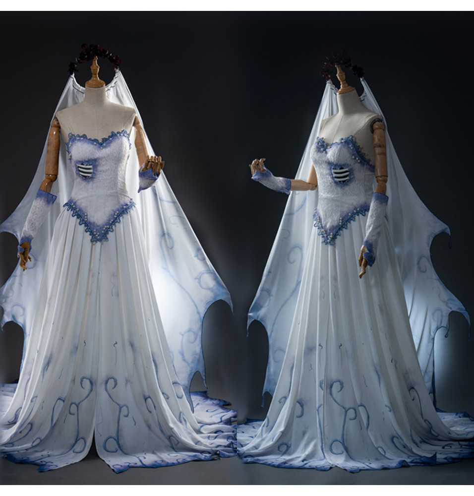 Tim Burton's Corpse Bride Emily Corpse Bride Cosplay Dress