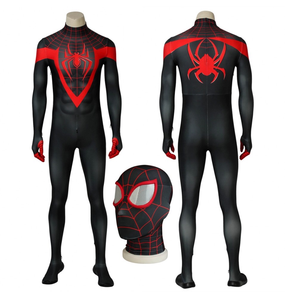 Ultimate Spider-Man Miles Morales 3D Zentai Jumpsuit