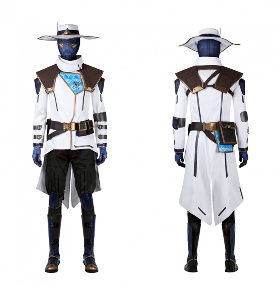 Valorant Cypher Cosplay Costume Full Set