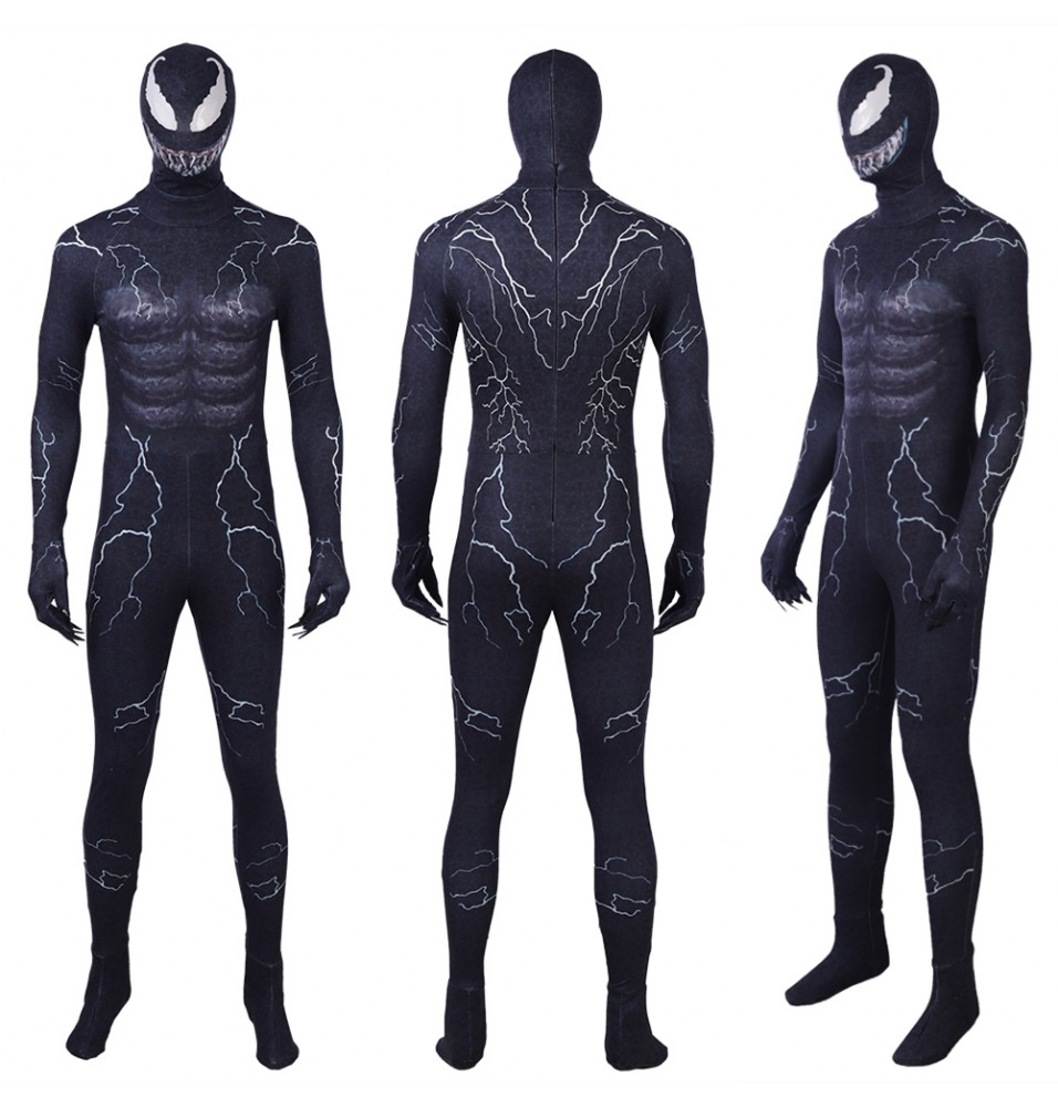 Venom Edward Eddie Brock Venom Cosplay Jumpsuit