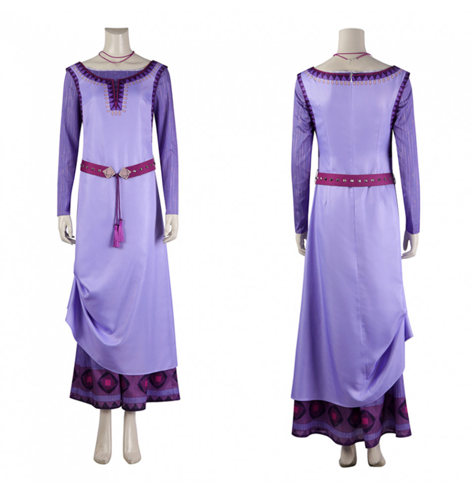 2023 Movie Wish Asha Cosplay Dress