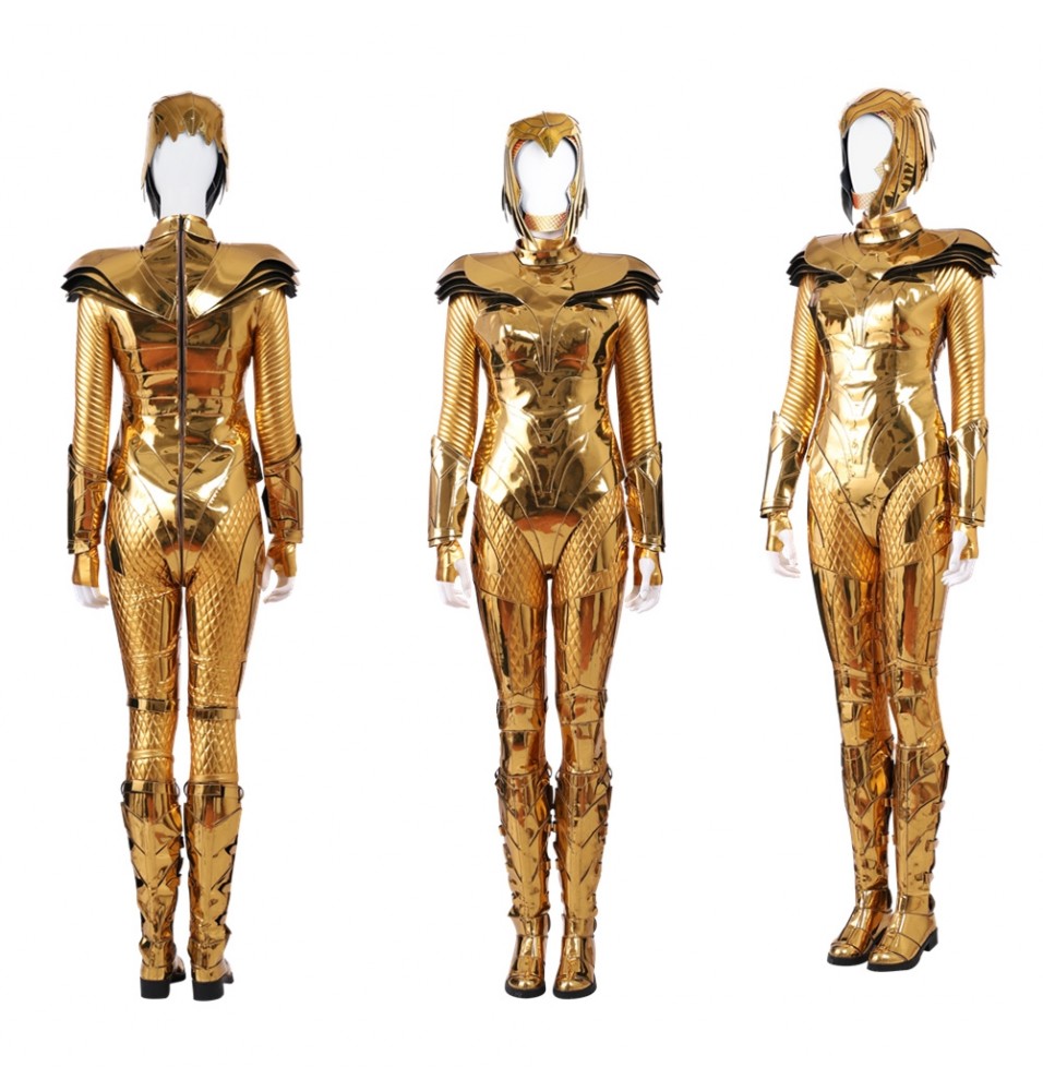 Wonder Woman 1984 Wonder Woman Cosplay Costume Golden Version