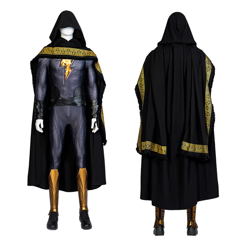 2022 Black Adam 3D Suit Cosplay Costume