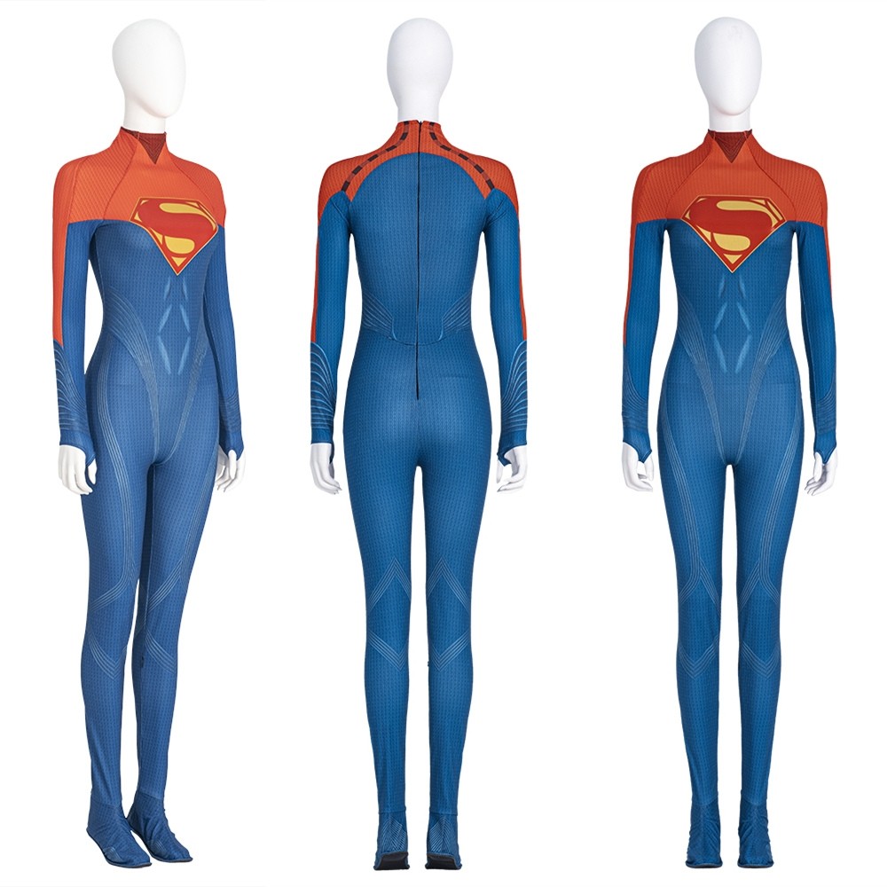 2022 Flashpoint Supergirl Cosplay Costume Jumpsuit
