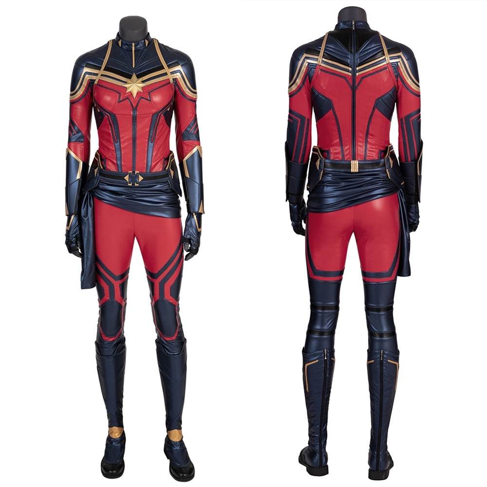 Avengers Endgame Captain Marvel Cosplay Costumes