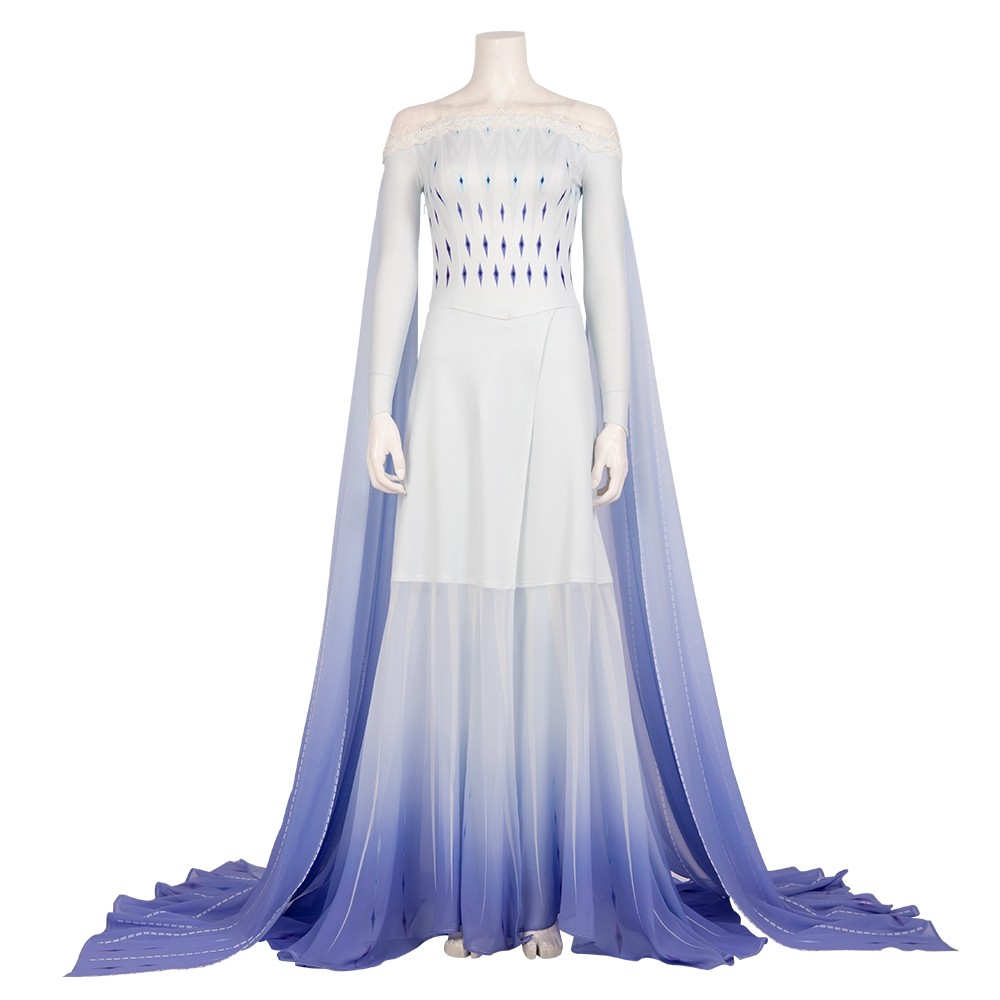 Frozen 2 Elsa Dress Cosplay Costume