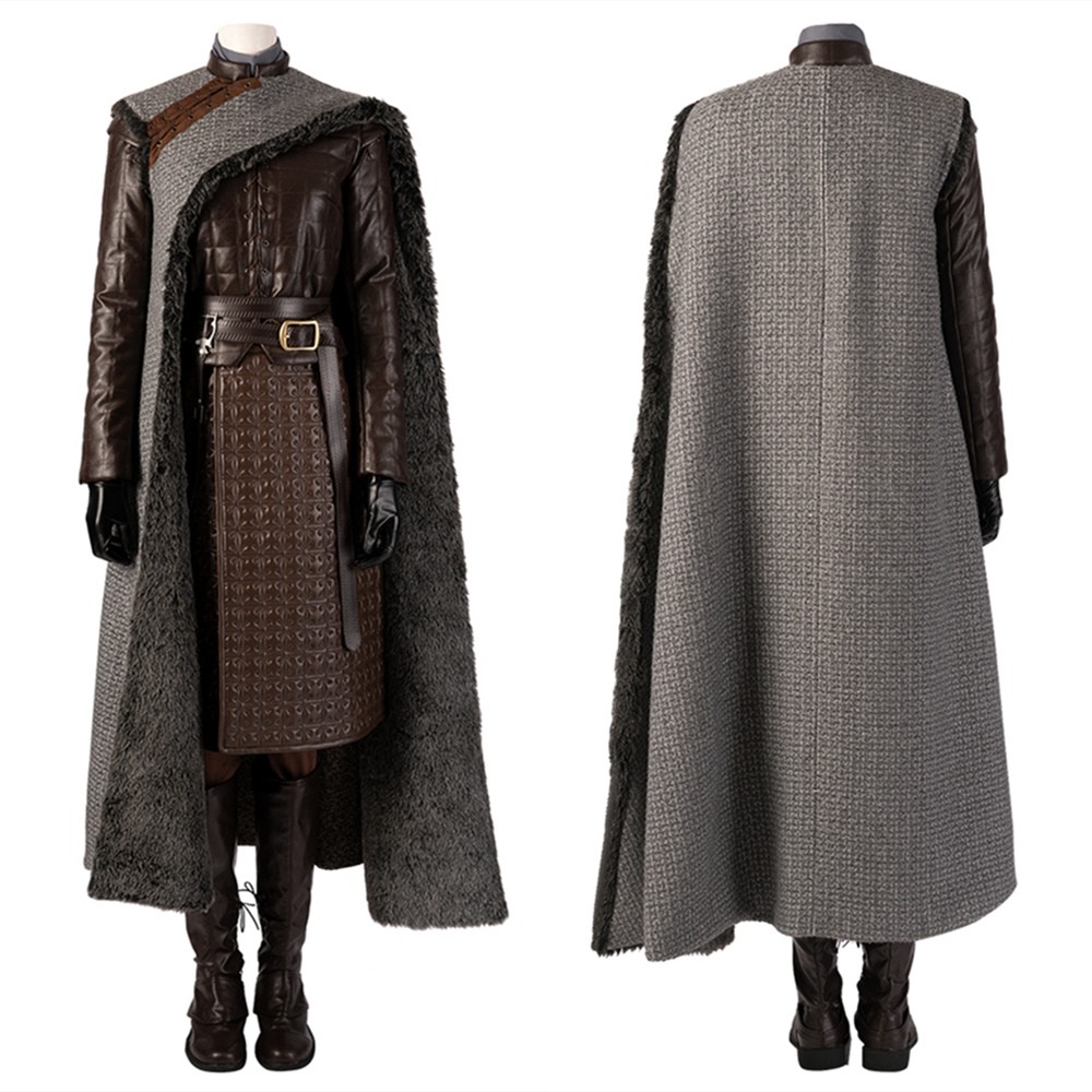 Game of Thrones 8 Arya Stark Cosplay Costume Deluxe