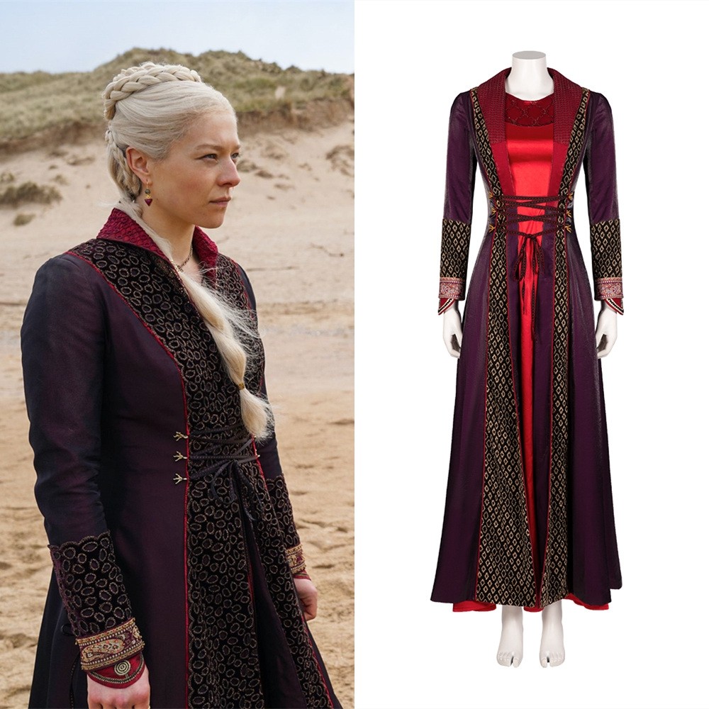 House of the Dragon Rhaenyra Targaryen Cosplay Costume