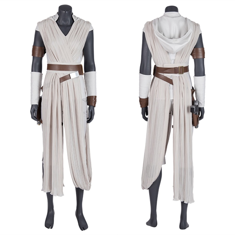 Star Wars 9 The Rise of Skywalker Rey Cosplay Costume