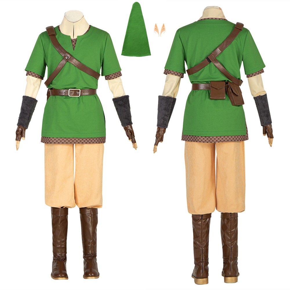 The Legend of Zelda Link Cosplay Costume