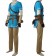 The Legend of Zelda Breath of the Wild Link Cosplay Costume Deluxe