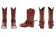 Deadpool 3 Cowboy Deadpool Cosplay Costume