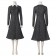 1991 TV The Addams Family Wednesday Addams Cosplay Dress