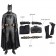 2017 Justice League Batman Cosplay Costume Deluxe Outfit Full Set