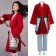 2020 Movie Mulan Cosplay Costume