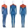 2022 Flashpoint Supergirl Cosplay Costume Jumpsuit