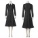 2022 TV Wednesday Addams Cosplay Dress