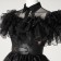 2022 TV Wednesday Addams Iconic Dance Cosplay Dress