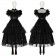 2022 TV Wednesday Addams Iconic Dance Cosplay Dress