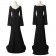 2022 TV Wednesday Morticia Addams Cosplay Dress