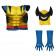 2024 X-Men '97 Wolverine 3D Cosplay Jumpsuit