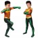 Aquaman Arthur Curry Kids 3D Cosplay Jumpsuit