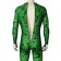 Batman Forever Riddler Green Cosplay Jumpsuit