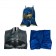 Batman Hush Cosplay Jumpsuit with Cloak