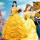 Disney Beauty and the Beast Belle Princess Evening Gown Dresses Costume