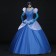 Disney Cinderella Princess Gorgeous Dress Cosplay Costume