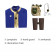 Fallout 4 No.75 Shelter Suit Female Cosplay Costume