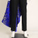 Final Fantasy 7 Sephiroth Blue Rose Night Cosplay Costume