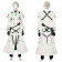 Final Fantasy VII Sephiroth Leather Version Cosplay Costume