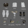 FINAL FANTASY XIV: A Realm Reborn 480HQ Ishgard Cosplay Costume