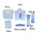 Frozen 2 Elsa Cosplay Costume Dress Deluxe Version