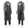 Game of Thrones 8 Jon Snow Cosplay Costume Outfit Deluxe Version