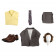 Joker: Folie À Deux Grey Suit Cosplay Costume