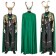 Loki Season 1 Loki Cosplay Costume Deluxe Version