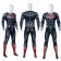 Man of Steel Superman Cosplay Jumpsuit with Cloak