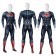 Man of Steel Superman Cosplay Jumpsuit with Cloak