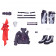 Marvel Rivals Psylocke Revanche Cosplay Costume