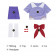 Mirai Nikki Gasai Yuno Cosplay Costume Full Set