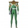 Power Rangers Green Jumpsuits Zyuranger Dragon Green Ranger Cosplay Costume