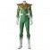 Power Rangers Green Jumpsuits Zyuranger Dragon Green Ranger Cosplay Costume