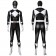 Power Rangers Zack Black Ranger 3D Jumpsuit